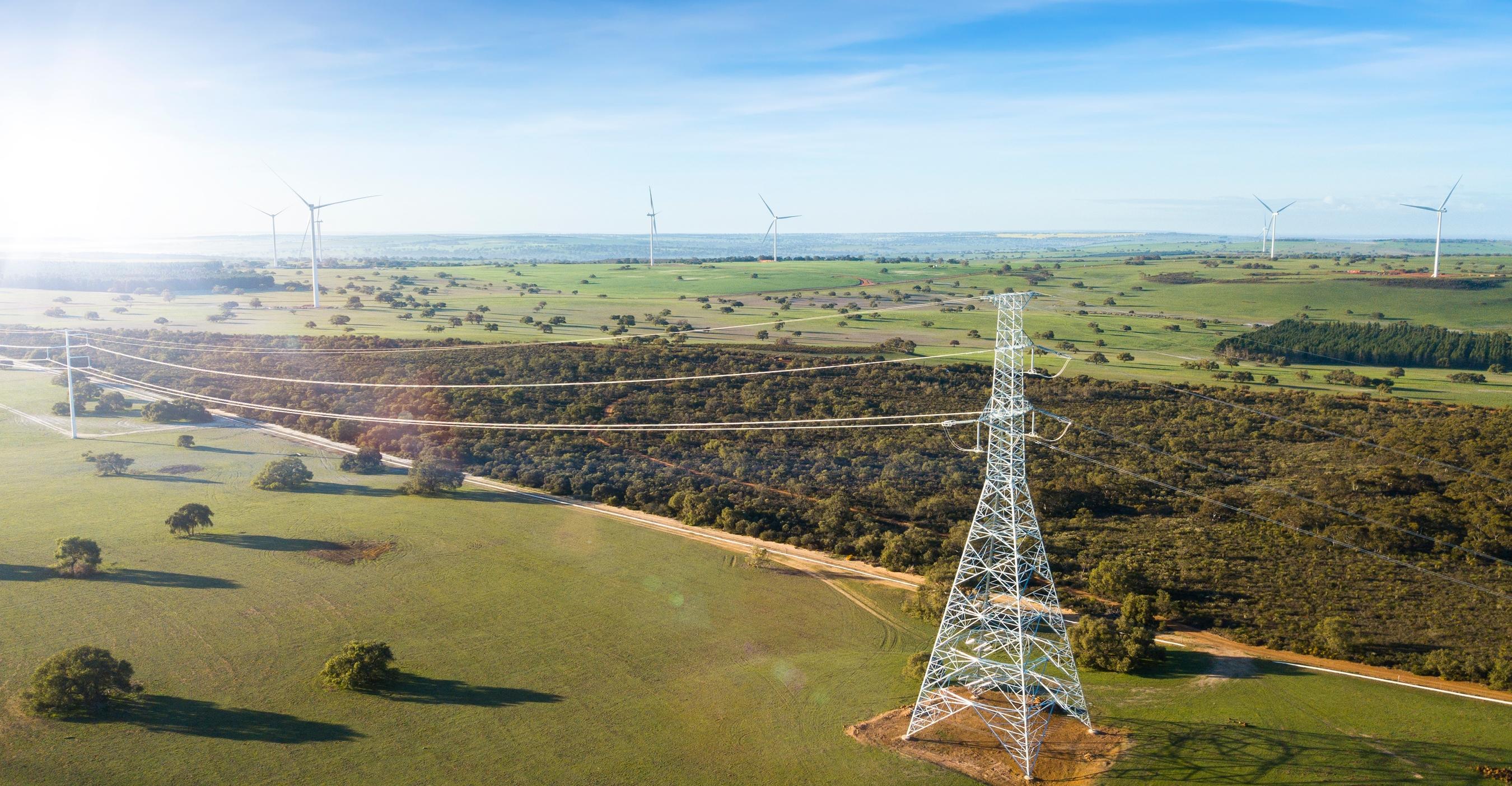 Yandin wind farm in Western Australia